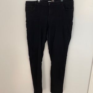 OLD NAVY Black Rockstar Skinny Jeans